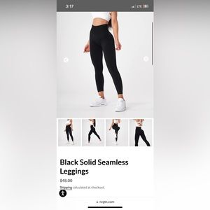 NVGTN Seamless Leggings Brand New